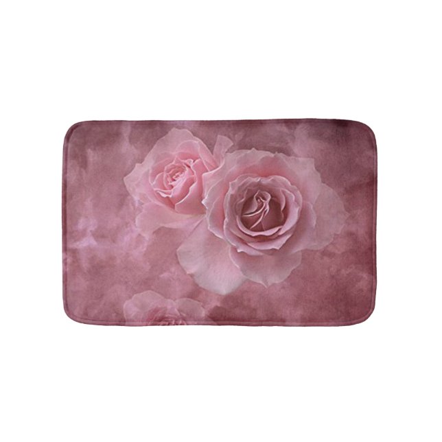 Alfombrilla De Baño Rosa (Anverso)