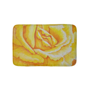 Alfombrilla De Baño Rosa amarillo