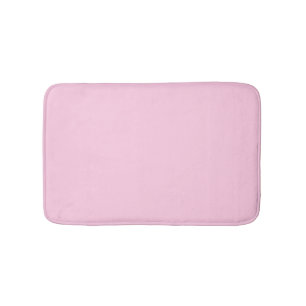 Alfombrilla De Baño rosa claro minimalista sobrio y elegante