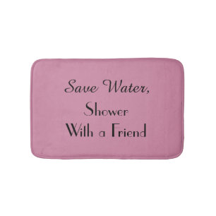 Alfombrilla De Baño Rosa de moda de Cashmere salva máscaras de baño
