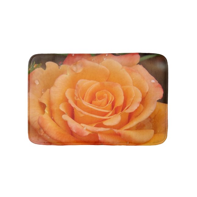 Alfombrilla De Baño rosa de naranja (Anverso)