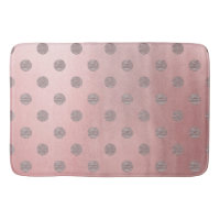 Rosa Dorado Rosa Brillo Glam Lunares Moderno Chic