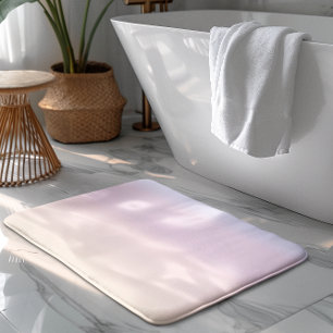 Alfombrilla De Baño Rosa pálido y azul oscuro