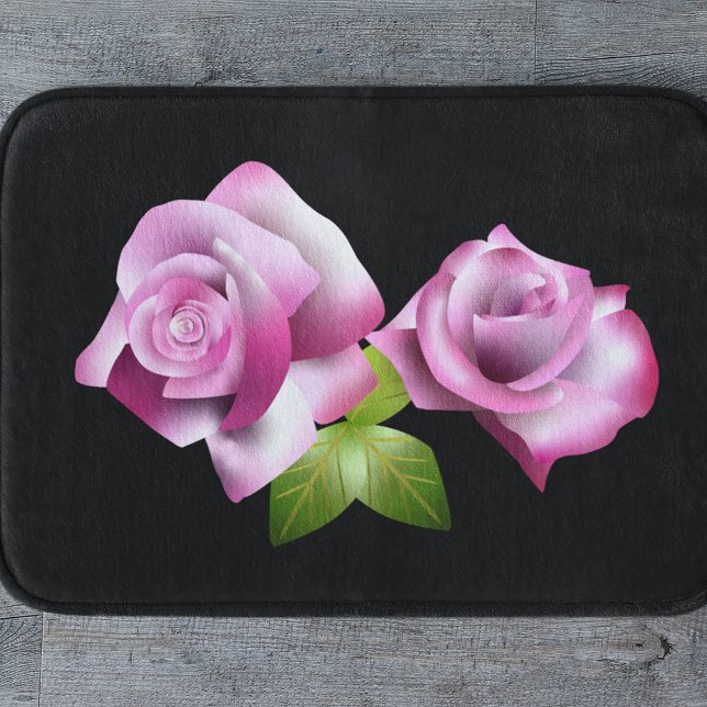 Alfombrilla De Baño Rosa rosa perfecto (Subido por el creador)