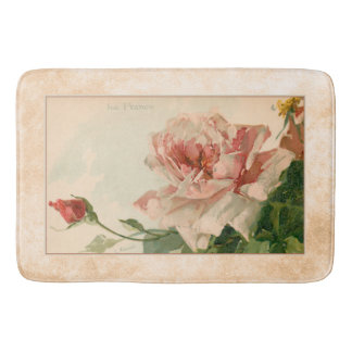 Alfombrilla De Baño Rosa rosa romántico