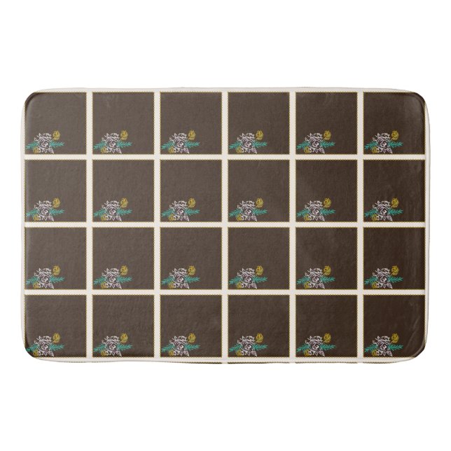 Alfombrilla De Baño Rosa Toffee (Anverso)