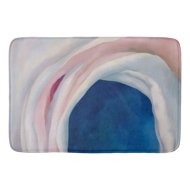 Alfombrilla De Baño Rosa y azul musical por O'Keeffe (Anverso)