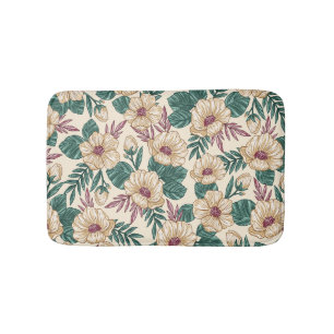 Alfombrilla De Baño Rosas