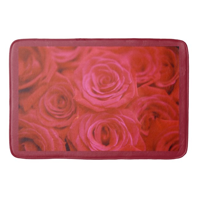 Alfombrilla De Baño Rosas (Anverso)