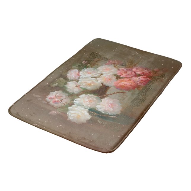 Alfombrilla De Baño ROSAS - Bath Mat (Angular)