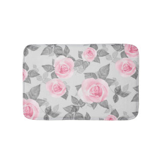 Alfombrilla De Baño Rosas Delicados 1