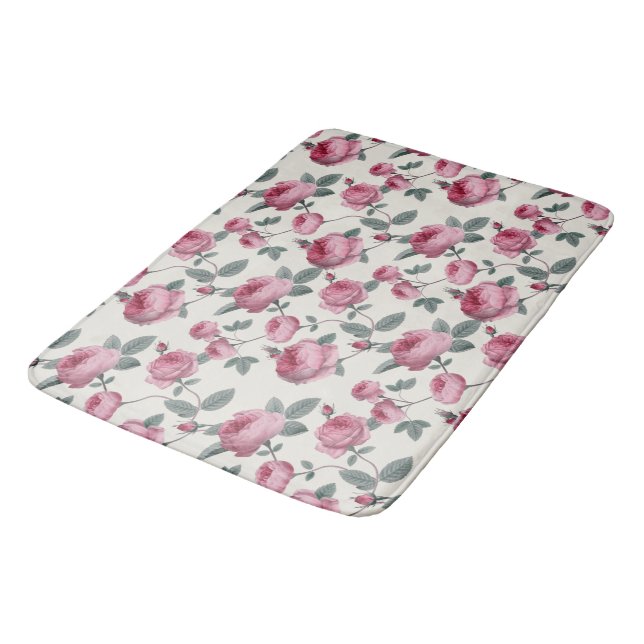 Alfombrilla De Baño Rosas rosas rosas (Angular)
