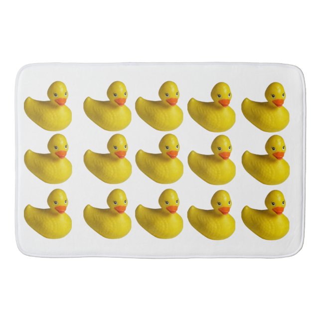 Alfombrilla De Baño Rubber amarillo Duck Divertido niños tiempo de bañ (Anverso)