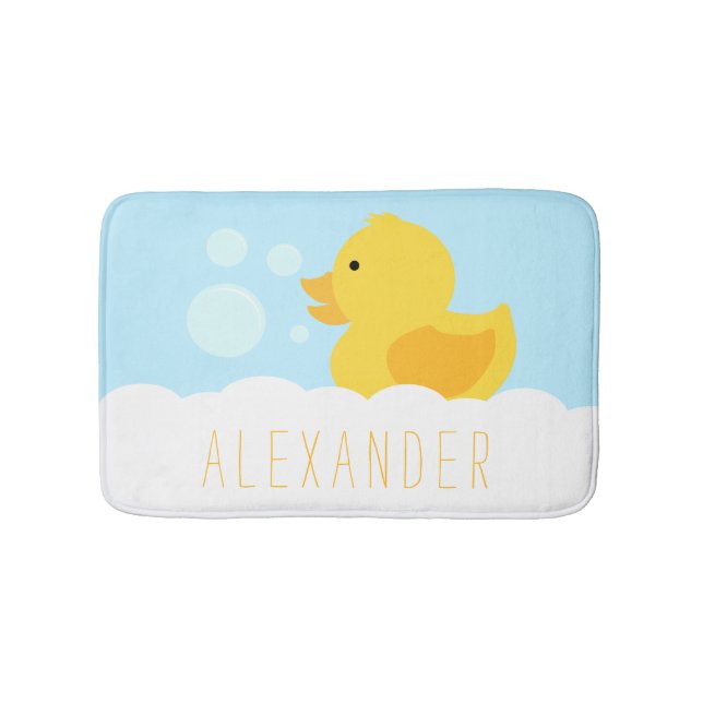 Alfombrilla De Baño Rubber Ducky Amarillo (Anverso)