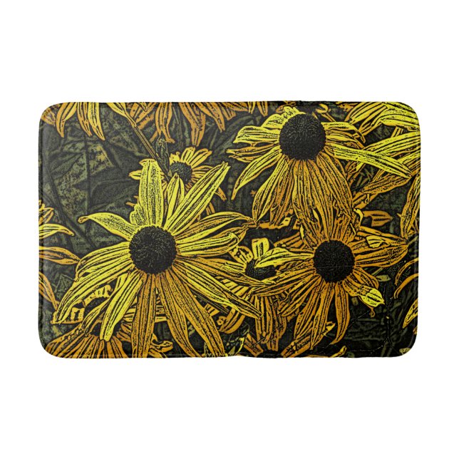 ALFOMBRILLA DE BAÑO RUDBECKIA (Anverso)