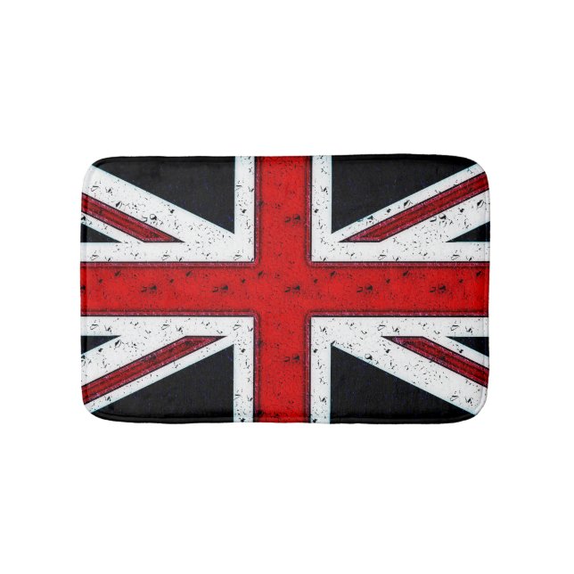Alfombrilla De Baño Rugged Union Jack (Anverso)