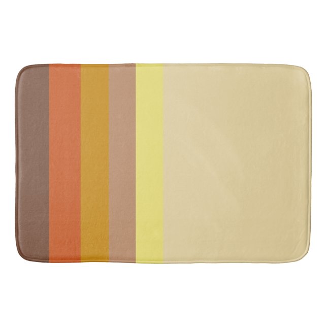 Alfombrilla De Baño Rústica otoñal (Anverso)