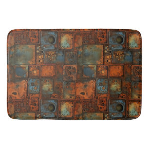 Alfombrilla De Baño Rusty Iron Bath Mat
