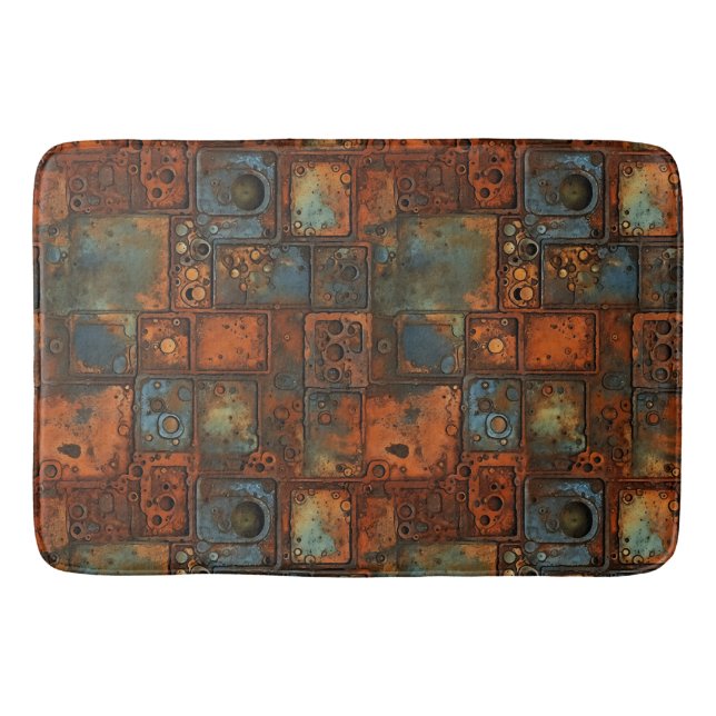 Alfombrilla De Baño Rusty Iron Bath Mat (Anverso)
