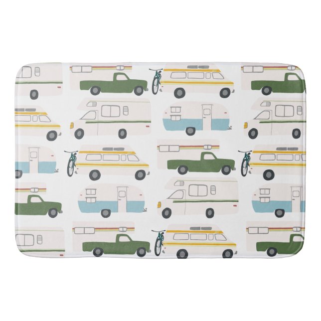 Alfombrilla De Baño RV Campervan vanlife Motorhome Trailer PERSONALIZA (Anverso)
