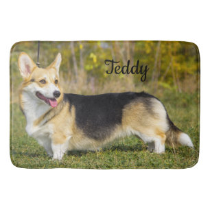 Alfombrilla De Baño Sable Cardigan Welsh Corgi Dog