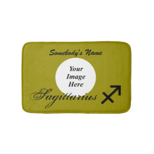 Alfombrilla De Baño Sagittarius Zodiac Symbol Standard de K Yoncich