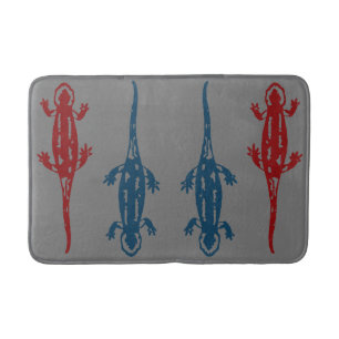 Alfombrilla De Baño Salamander Lizard Reptiles