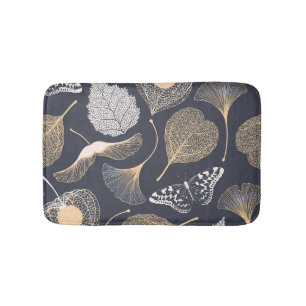 Alfombrilla De Baño Sale Ginkgo: Elegancia Floral Sin Marea.