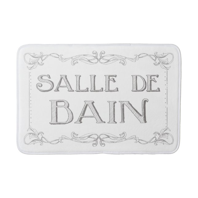 Alfombrilla De Baño Salle de Bain (Anverso)