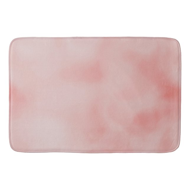 Alfombrilla De Baño Salmon Pink Ombre (Anverso)