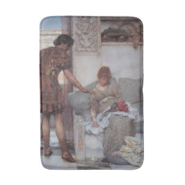 Alfombrilla De Baño Saludo silencioso (por Lawrence Alma-Tadema)