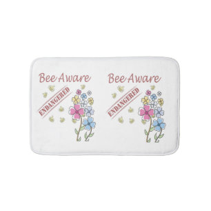 Alfombrilla De Baño Salvar a las abejas