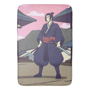 Alfombrilla De Baño samurai