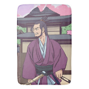 Alfombrilla De Baño samurai
