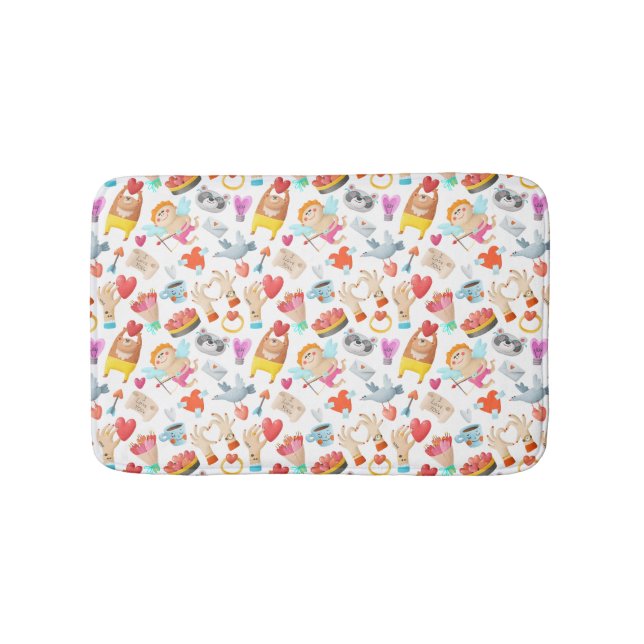 Alfombrilla de baño San Valentín (Anverso)