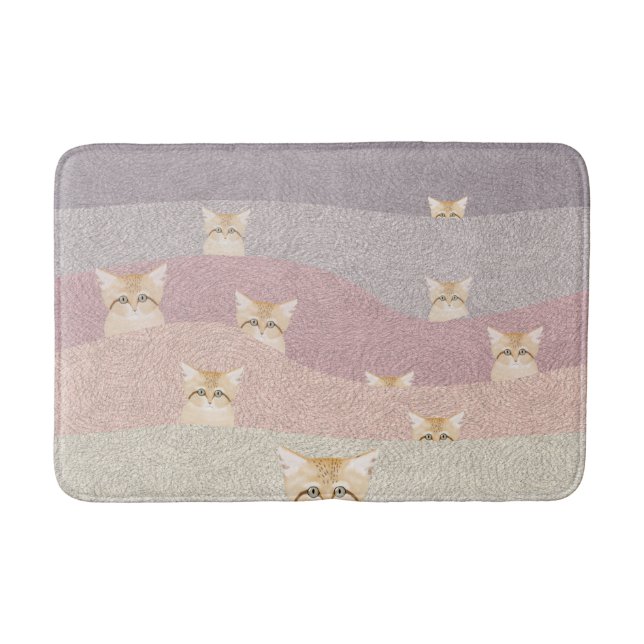 Alfombrilla De Baño Sand Cats Bathmat (Anverso)