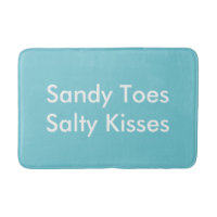 Sandy Toes Salty Bath Matt