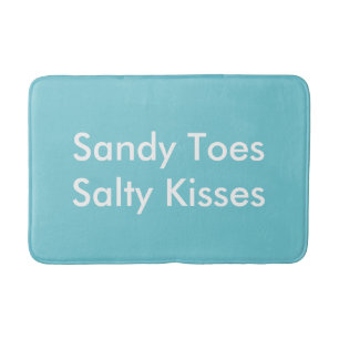Alfombrilla De Baño Sandy Toes Salty Bath Matt