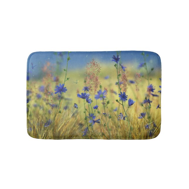 Alfombrilla De Baño Sapphire & Gold Bath Mat (Anverso)