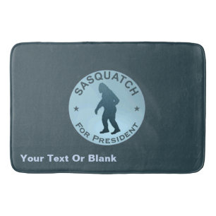 Alfombrilla De Baño Sasquatch Para Presidente