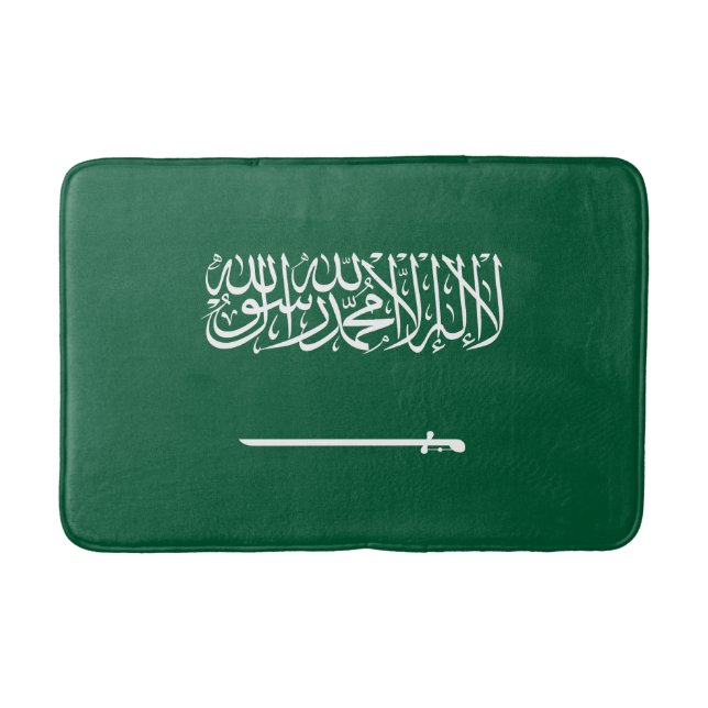 Alfombrilla De Baño Saudi Arabia Flag (Anverso)
