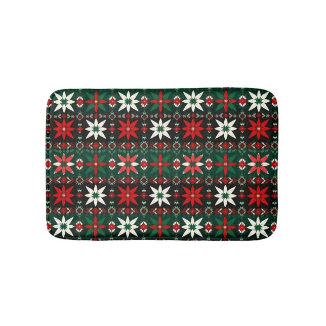 Alfombrilla De Baño Scandinavian Christmas Fair Isle Edition 3 (Anverso)