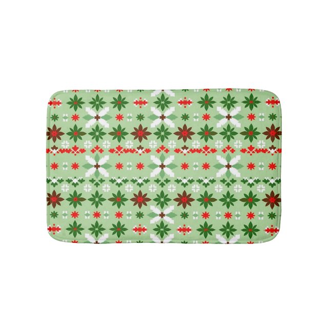 Alfombrilla De Baño Scandinavian Christmas Fair Isle Edition 4 (Anverso)