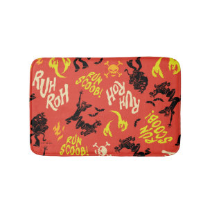 Alfombrilla De Baño Scooby-Doo Ruh Roh Run Scoob! Estampado