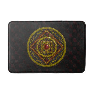Alfombrilla De Baño Scorpio Mandala Bath Mat