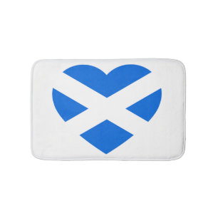 Alfombrilla De Baño Scottish Heartflag bmcn