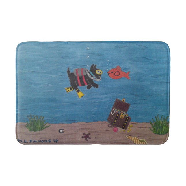 ALFOMBRILLA DE BAÑO SCUBA SCOTTIE (Anverso)