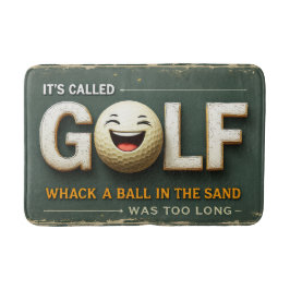 Alfombrilla De Baño Se llama Golf Funny Bathroom Decor