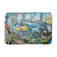 Sea Creations Beach House Oceanan Bath Mat
