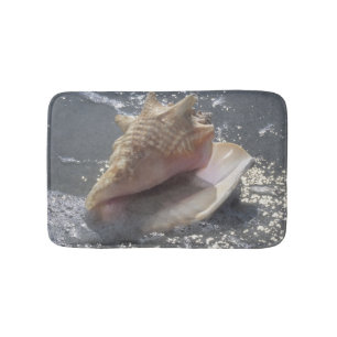 Alfombrilla De Baño Seashell en la isla de la playa el   Sanibel, la